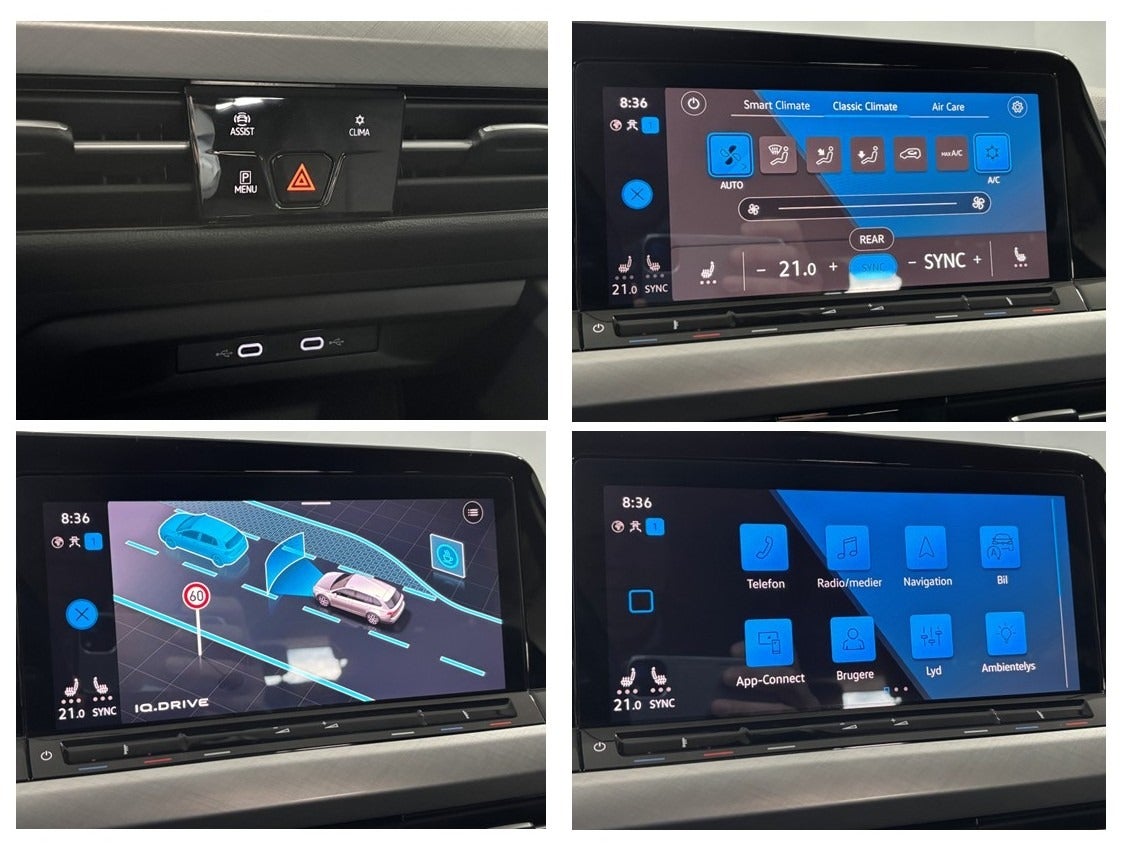 Billede af VW Golf VIII 1,5 eTSi 130 Life Variant DSG