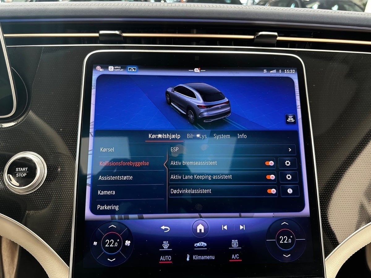 Billede af Mercedes EQE350 SUV  4Matic