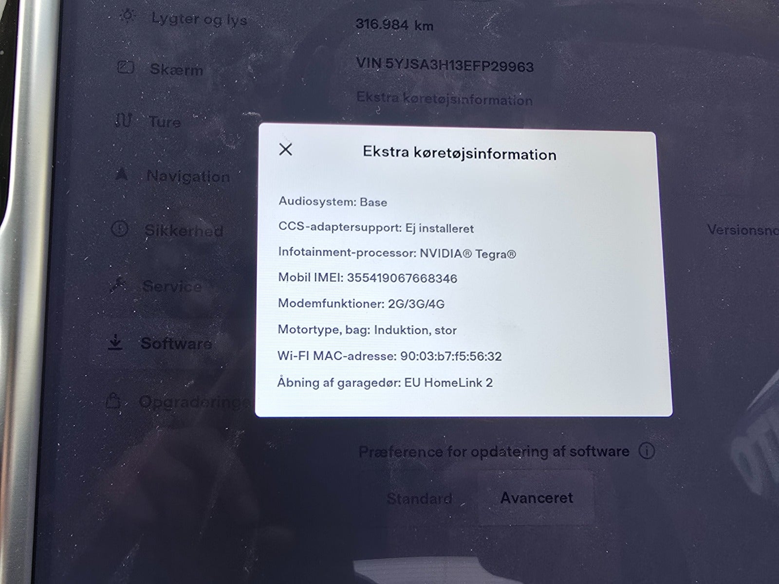 Billede af Tesla Model S  P85