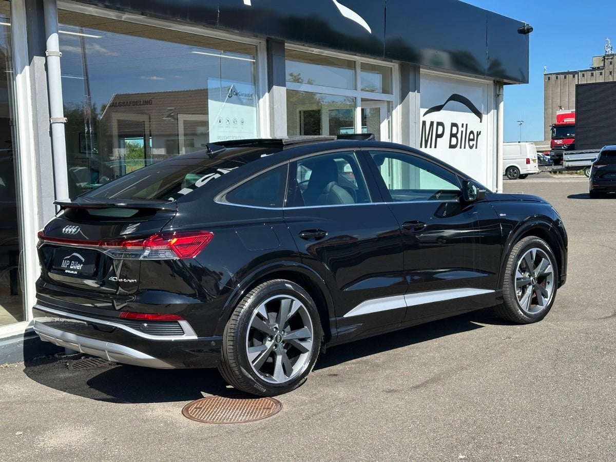 Billede af Audi Q4 e-tron 40 S-line Sportback