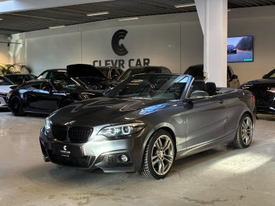 BMW 220d 2,0 Cabriolet aut. 2d