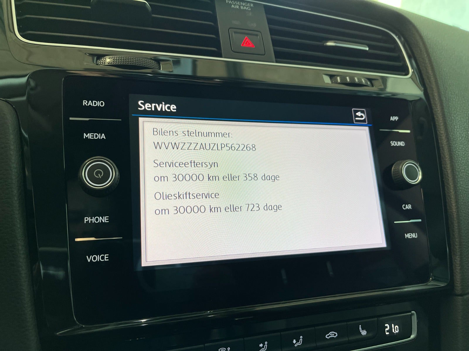 Billede af VW Golf VII 1,5 TSi 150 Highline Variant DSG