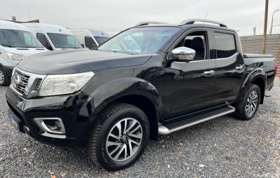 Nissan Navara 2,3 dCi 190 Db.Kab Tekna aut. Diesel aut. Automatgear modelår 2016 Sortmetal km 161668