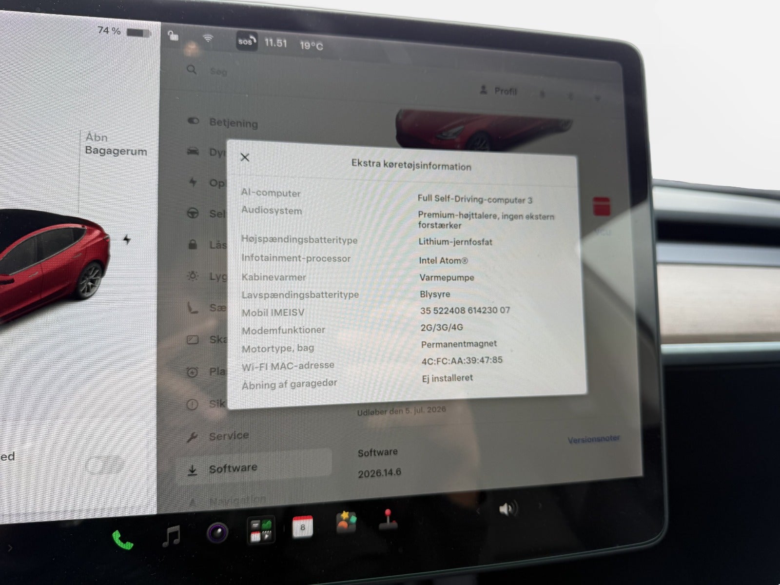 Billede af Tesla Model 3 Standard Range+ RWD