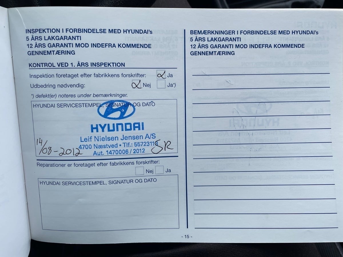 Billede af Hyundai i10 1,2 Comfort