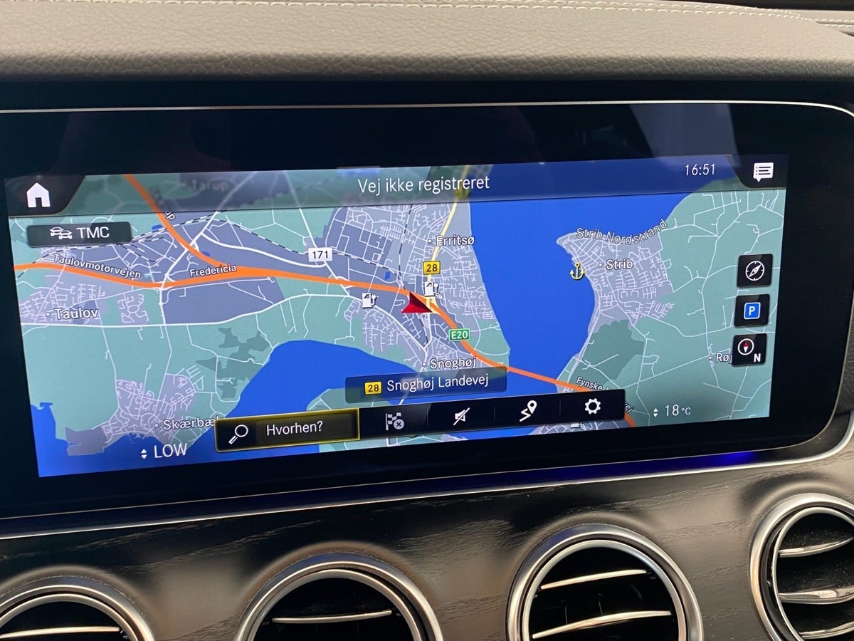 Billede af Mercedes E300 de 2,0 AMG Line stc. aut. 4Matic