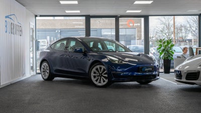 Tesla Model 3  Long Range AWD El 4x4 4x4 aut. Automatgear modelår 2021 km 33728 Blåmetal nysynet ABS