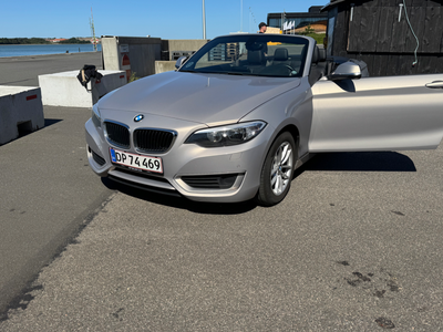 BMW 220d 2,0 Cabriolet aut. 2d