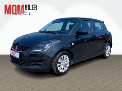 Suzuki Swift 1,2 Cruise Benzin modelår 2014 km 133000 Sortmetal nysynet ABS airbag servostyring, UTR