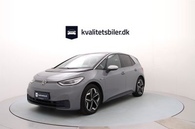 VW ID.3  1ST El aut. Automatgear modelår 2021 km 42000 Grå klimaanlæg ABS airbag alarm centrallås st