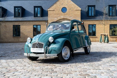 Citroën 2CV 0,4  d Benzin modelår 1964 km 99000 Blå, Dette ikoniske køretøj kender alle og alene tan