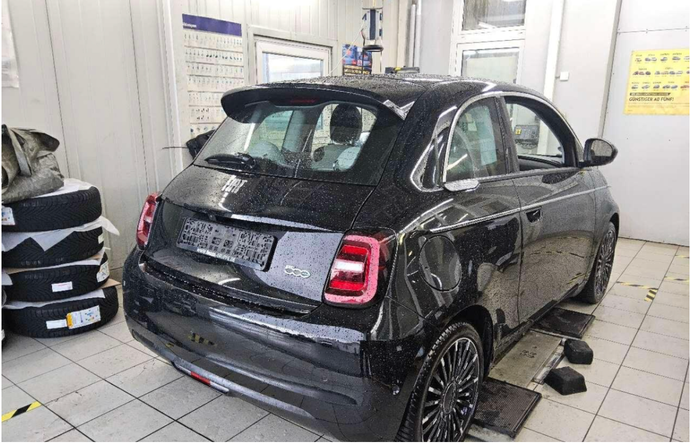 Billede af Fiat 500e 42 la Prima by Bocelli