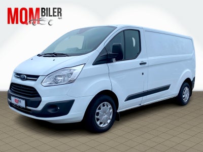 Ford Transit Custom 290L 2,0 TDCi 130 Trend d Diesel modelår 2018 Hvidmetal km 104000 træk ABS airba