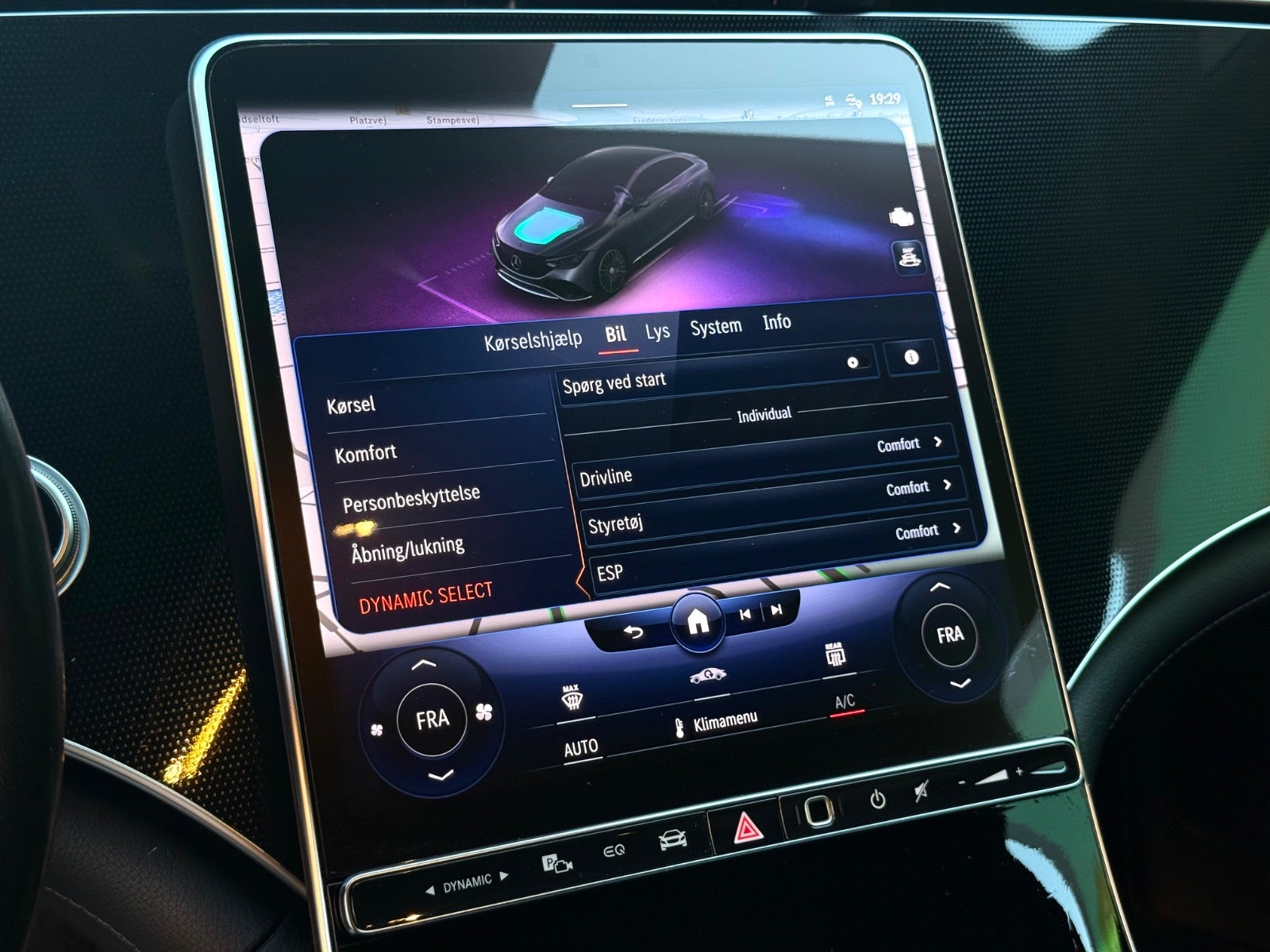 Billede af Mercedes EQE350+