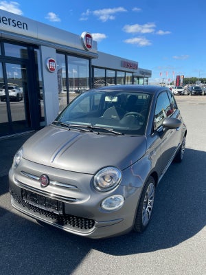 Fiat 500 0,9 TwinAir 80 Summer Edition Benzin modelår 2018 km 89000 klimaanlæg ABS airbag startspærr