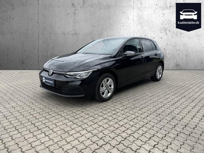VW Golf VIII 1,5 TSi 130 Life Benzin modelår 2020 km 98000 Sort klimaanlæg ABS airbag centrallås ser