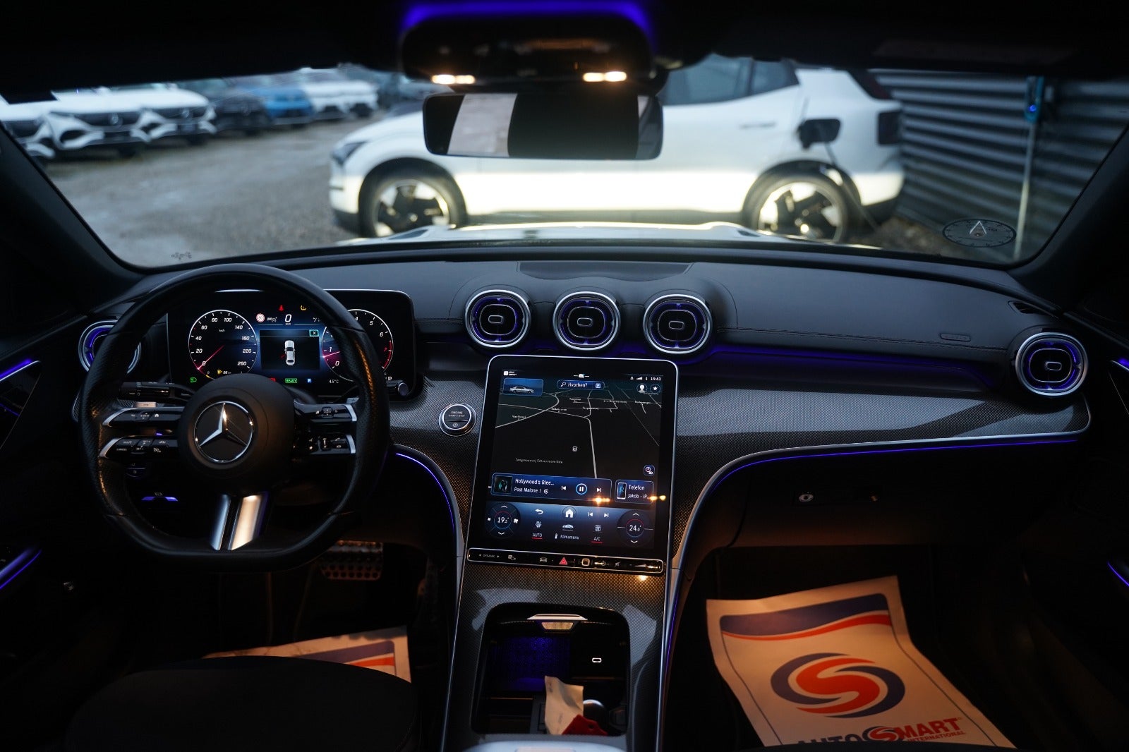 Billede af Mercedes C200 1,5 AMG Line aut.