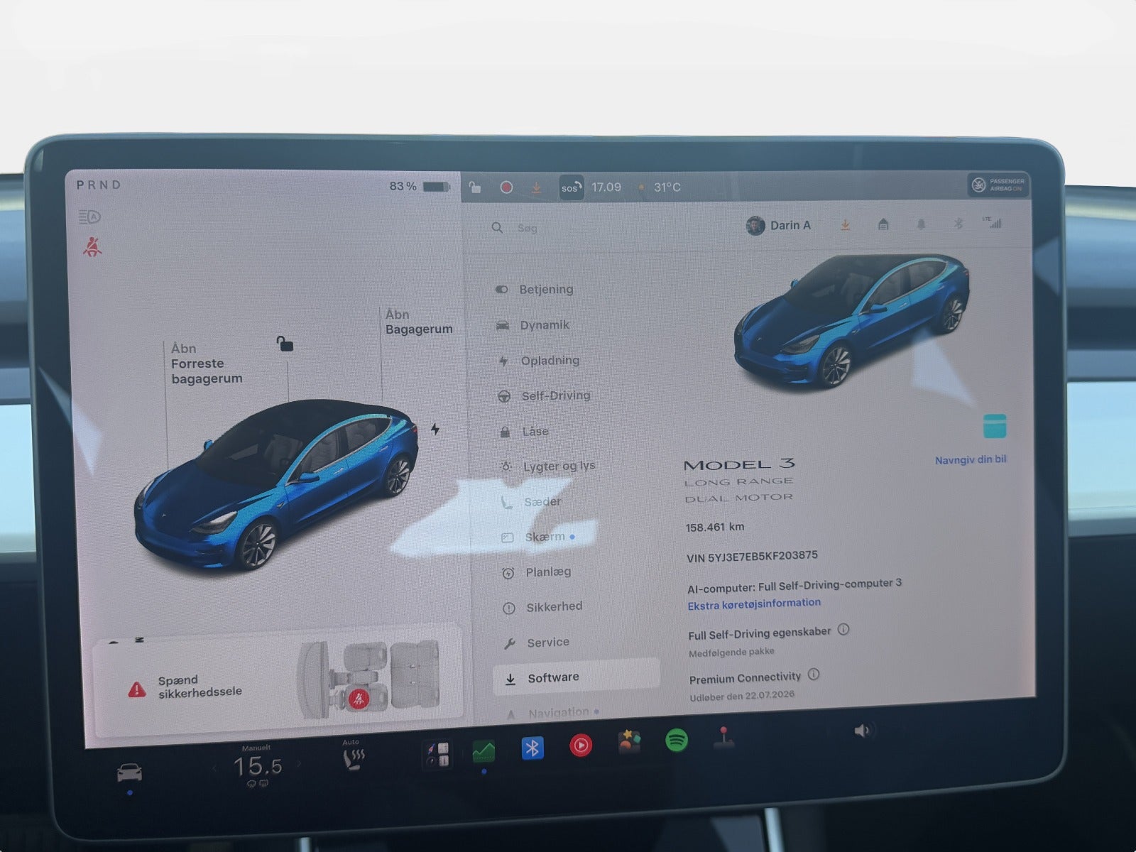 Billede af Tesla Model 3  Long Range AWD