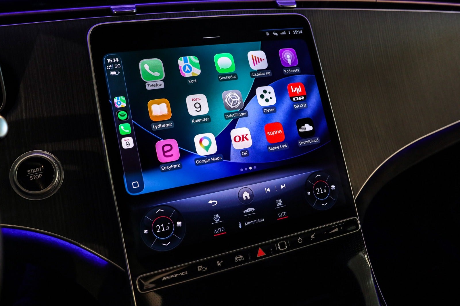 Billede af Mercedes EQE53  AMG 4Matic+