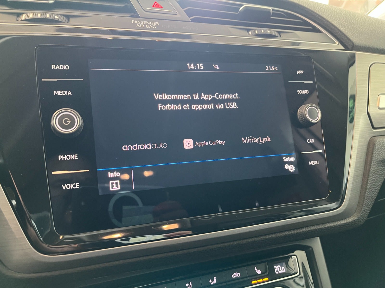 Billede af VW Touran 1,6 TDi 115 Comfortline Connect DSG 7prs