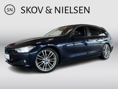 BMW 320d 2,0 Touring aut. Diesel aut. Automatgear modelår 2014 km 268000 Blåmetal klimaanlæg ABS air