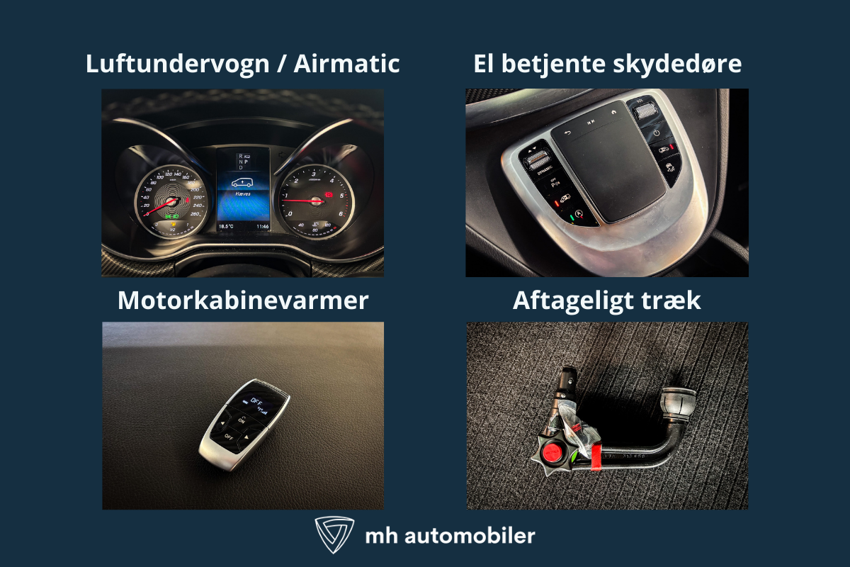 Billede af Mercedes V300 d 2,0 Exclusive aut. L 4Matic