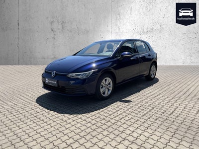 VW Golf VIII 1,5 TSi 130 Life Benzin modelår 2020 km 40000 Mørkblåmetal klimaanlæg ABS airbag centra