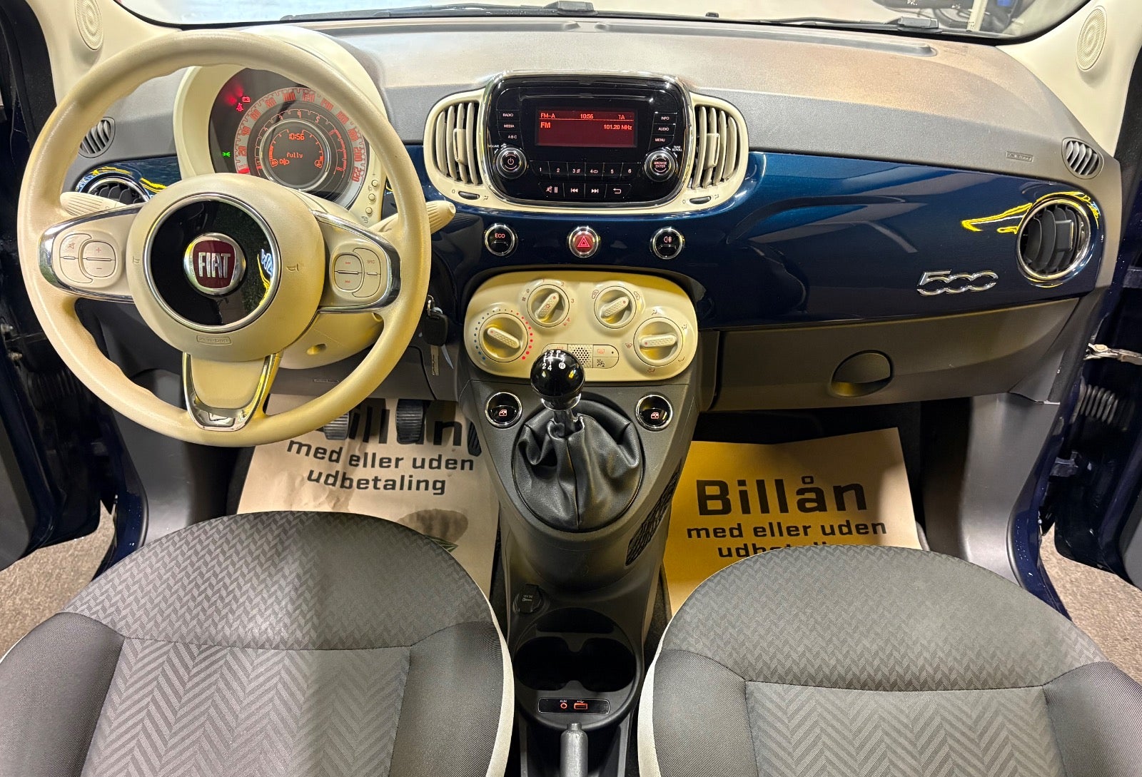 Billede af Fiat 500 0,9 TwinAir 80 Beauty Blue