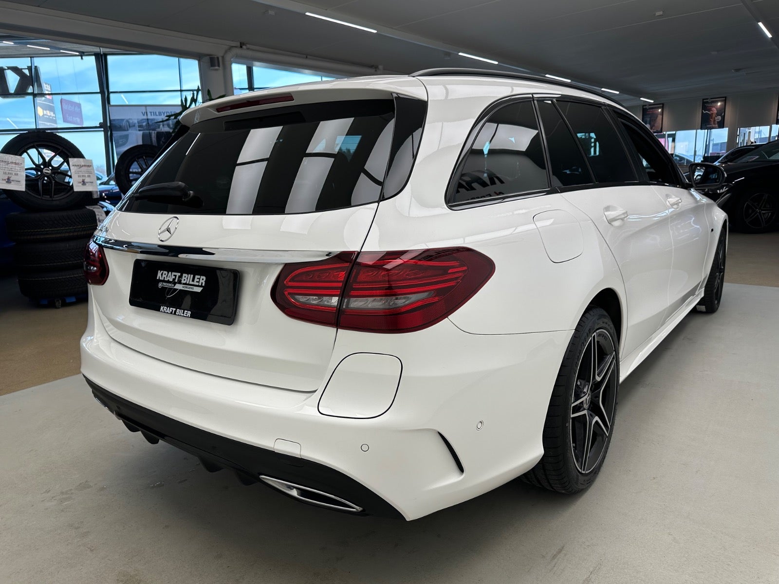 Billede af Mercedes C300 de 2,0 AMG Line stc. aut.