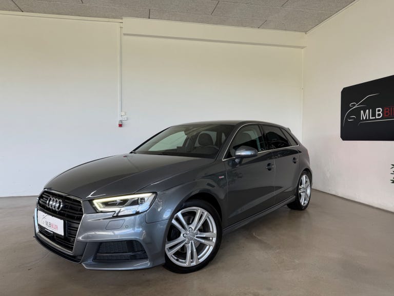 Audi A3 TFSi S-line Sportback quattro S-tr.