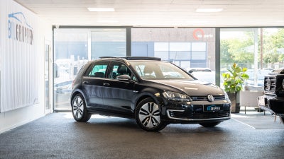 VW Golf VII 1,4 GTE DSG Benzin aut. Automatgear modelår 2015 km 208000 Sortmetal træk nysynet ABS ai