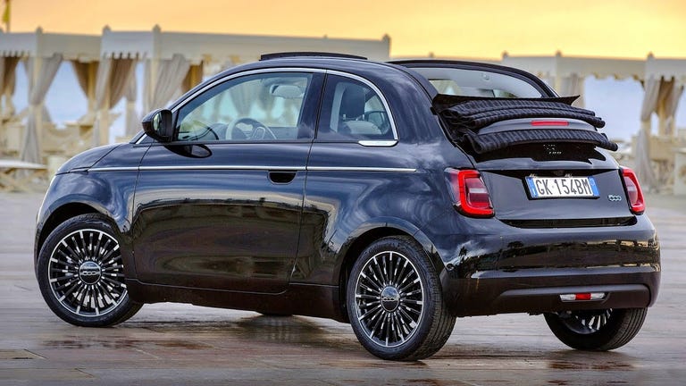 Fiat 500e la Prima Cabrio