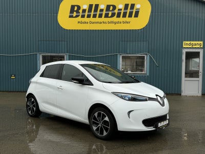 Renault Zoe 22 Intens El aut. Automatgear modelår 2016 km 99000 Hvid klimaanlæg ABS airbag startspær