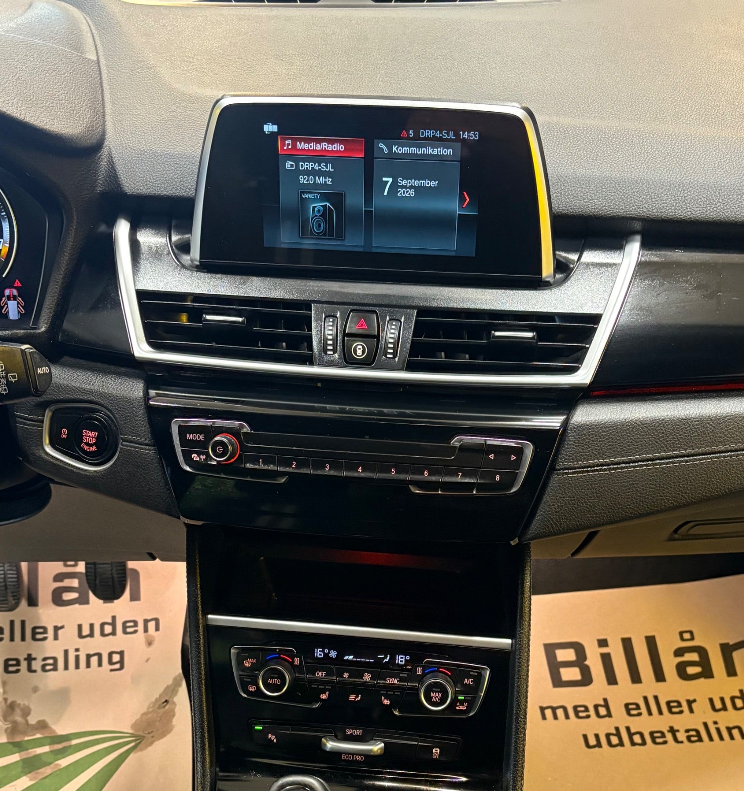 Billede af BMW 216i 1,5 Active Tourer Advantage