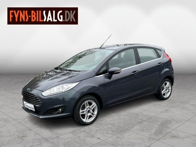 Ford Fiesta 1,0 SCTi 100 Titanium aut. Benzin aut. Automatgear modelår 2014 km 82500 Koksmetal ABS a