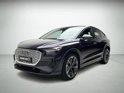 Audi Q4 e-tron S-line Sportback quattro