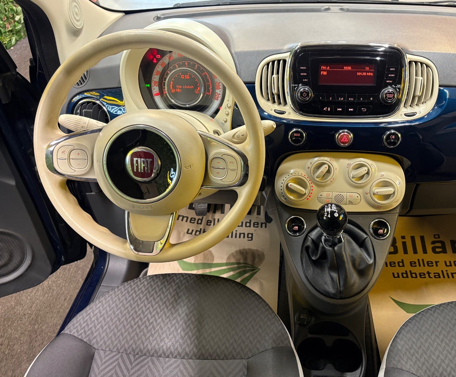 Billede af Fiat 500 0,9 TwinAir 80 Beauty Blue
