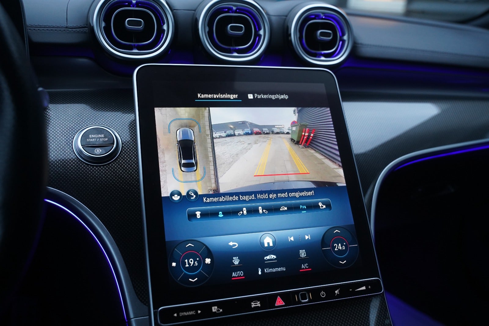 Billede af Mercedes C200 1,5 AMG Line aut.