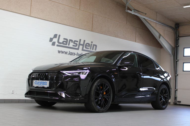 Audi e-tron Black Edition S-line Sportback quattro