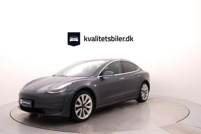 Tesla Model 3  Standard Range+ RWD El aut. Automatgear modelår 2019 km 119000 Grå træk klimaanlæg AB