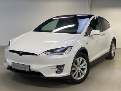Tesla Model X  Long Range AWD El 4x4 4x4 aut. Automatgear modelår 2020 km 118000 Hvid ABS airbag, 5 