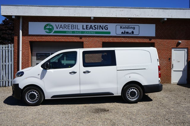 Toyota ProAce 2,0 D 120 Long Comfort Mandskabsvogn