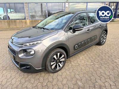Citroën C3 1,6 BlueHDi 100 SkyLine Diesel modelår 2018 km 143000 klimaanlæg ABS servostyring, Hos KT