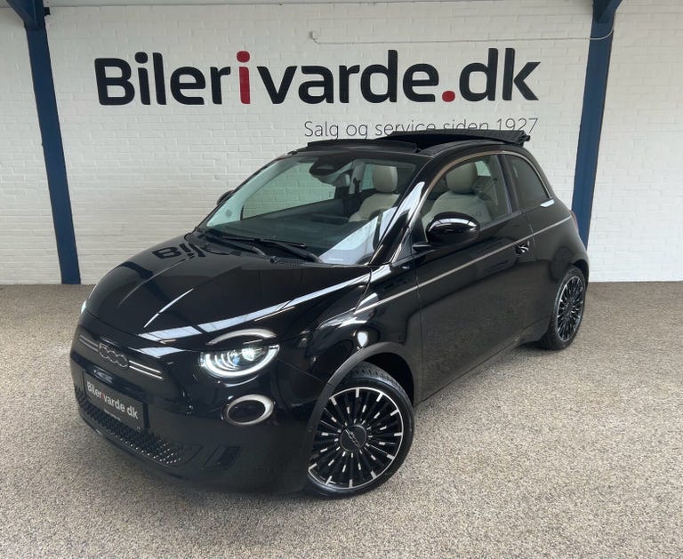 Fiat 500e la Prima Cabrio