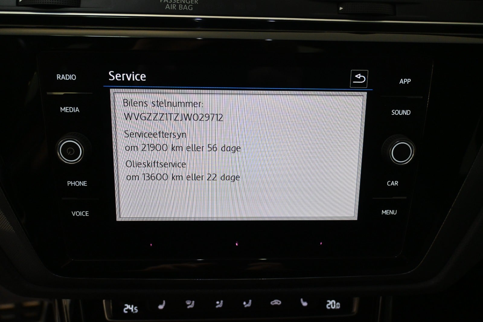 VW Touran TSi 150 R-line DSG 7prs
