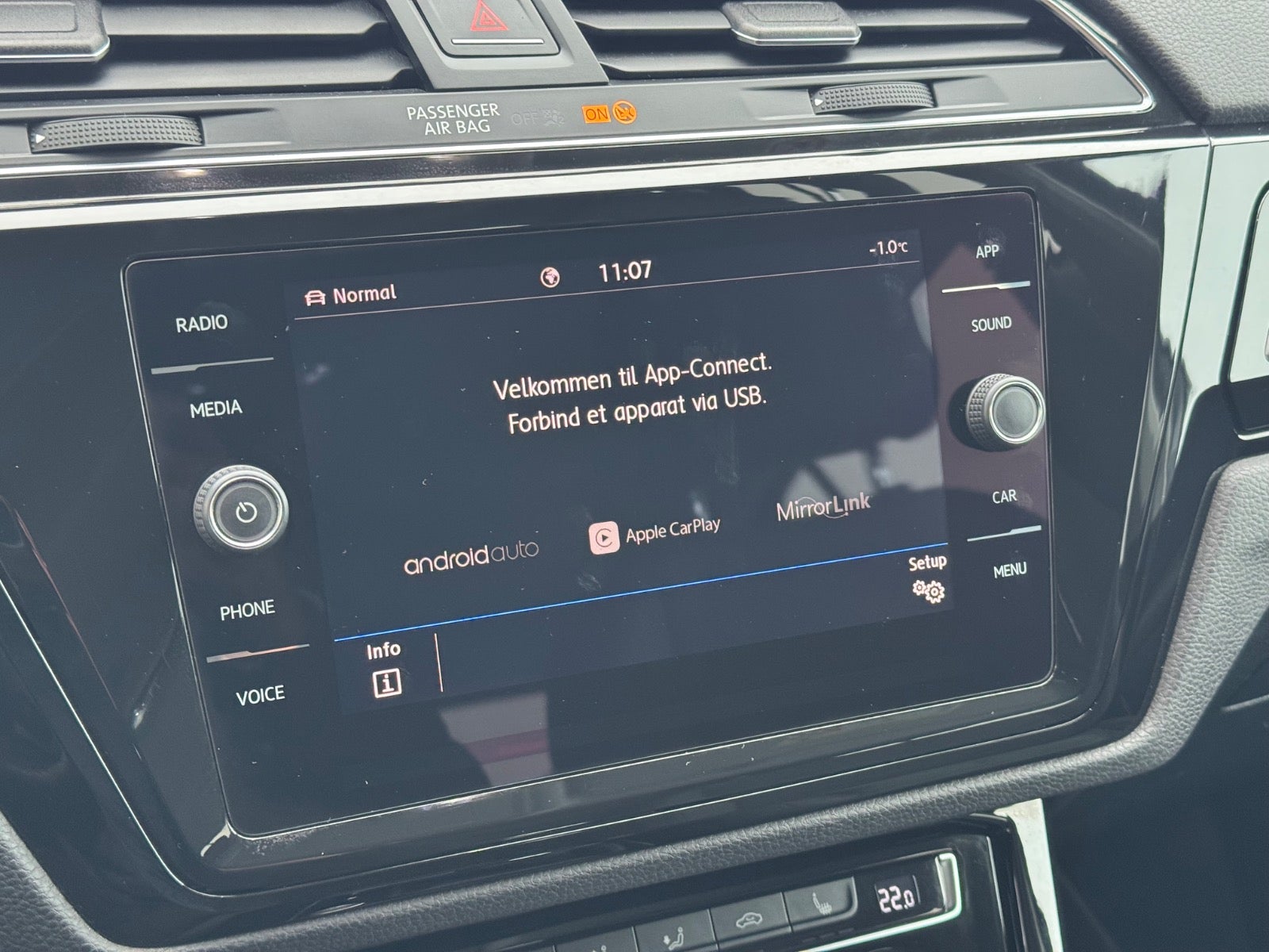 Billede af VW Touran 2,0 TDi 150 Comfortline DSG 7prs