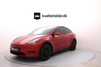 Tesla Model Y  RWD El aut. Automatgear modelår 2023 km 12000 Rødmetal nysynet klimaanlæg ABS airbag 