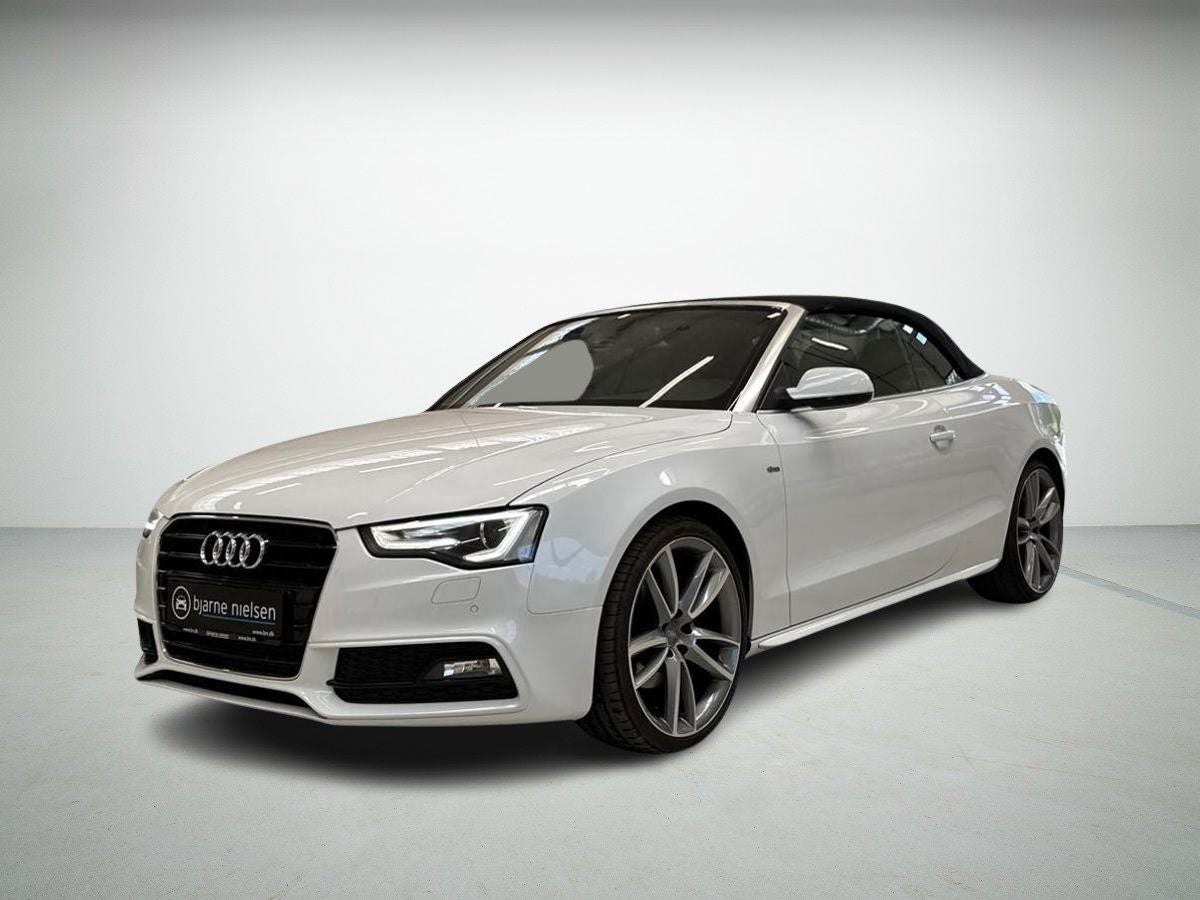 Audi A5 TFSi 177 S-line Cabriolet Multitr. billede 1