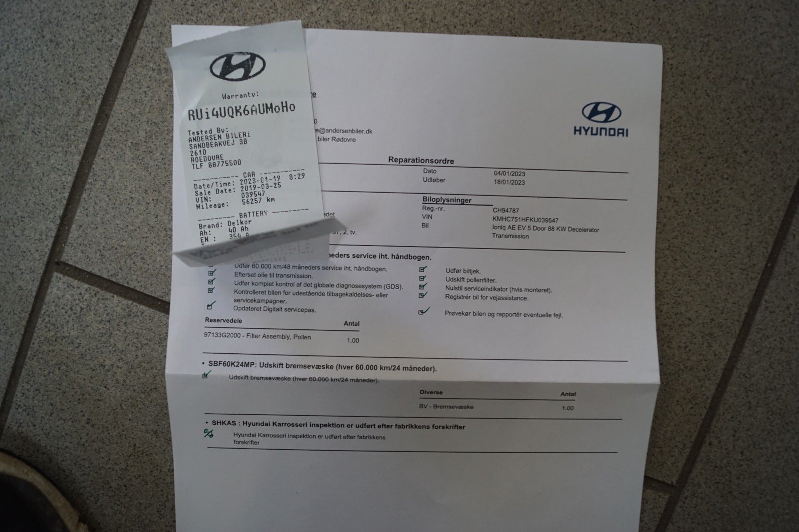 Hyundai Ioniq EV Trend