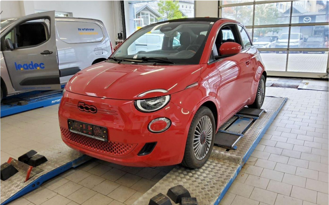 Billede af Fiat 500e 42 (RED) Cabrio